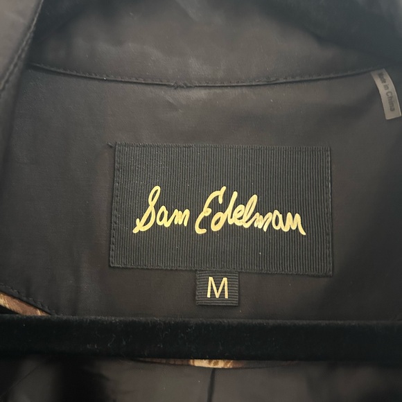 SAM EDELMAN JACKET / TRENCH COAT WITH STUDS - Picture 4 of 4